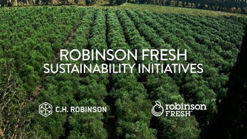Robinson fresh sustainability initiatives